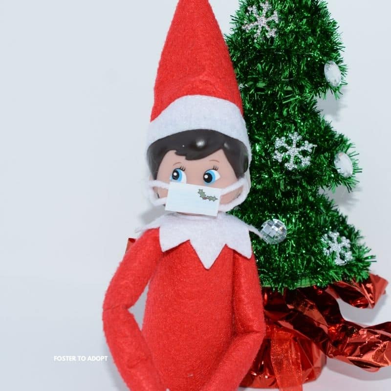 How to Make an Elf Mask - Mask for Elf on the Shelf | Get Your Holiday On